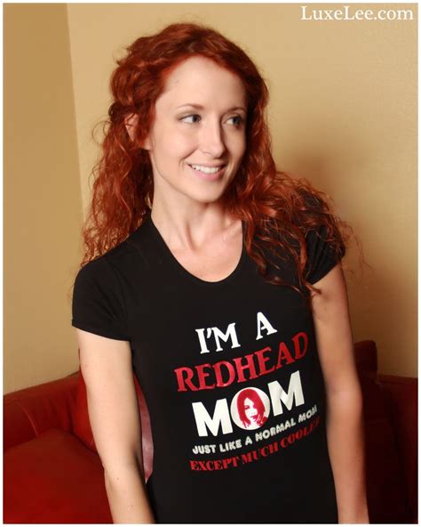 Red Head Mom Stock